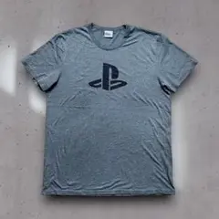 00s 海外 playstation Tシャツ ロゴ ゲーム y2k 男女兼用