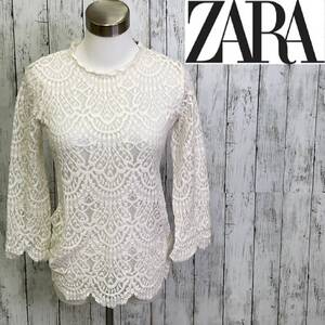 ZARA★ザラ★レース ブラウス★サイズS　16-29