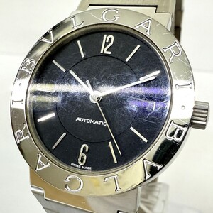 K882-H30-458◎ BVLGARI ブルガリ ブルガリブルガリ BB33SS AUTO デイト メンズ 腕時計 自動巻き 稼働