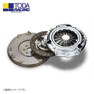 TODAレーシング 超軽量クロモリフライホイール&クラッチKIT スポーツディスク ロードスター NCEC LF-VE 5MT