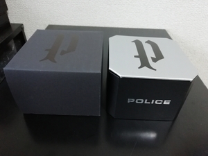 激安！！！定価１４０４０円☆未使用♪POLICE★ポリス☆ネクレス♪正規品★ステンレス☆BLACKxSILVER