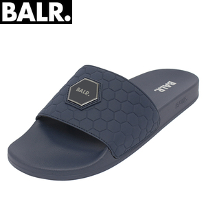 ボーラー BALR サンダル メンズ シャワーサンダル ネイビー サイズ44 BEACH SLIDE B1520 1004 新品