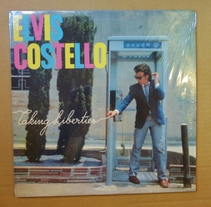 ELVIS COSTELLO「TAKING LIBERTIES」米ORIG [初回JC規格] シュリンク美品