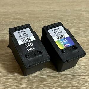 Canon 使用済み インクカートリッジ キャノン BC-340 BC-341　ジャンク