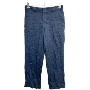 Dickies ワークパンツ W34 ディッキーズ ネイビー 古着卸 アメリカ仕入 2401-468