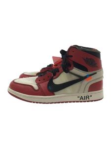 NIKE◆THE 10 AIR JORDAN 1/エアジョーダン/レッド/AA3834-101/27cm/RED