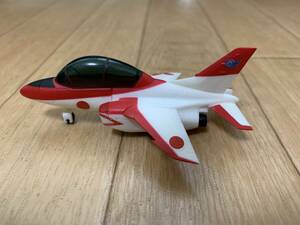 カプセルＱミュージアム『ワールドウイングデフォルメ①　T-4』　プルバック　レッドドルフィン