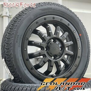 新品 キャリイ DA16T 14インチタイヤホイールセット YOKOHAMA GEOLANDAR ヨコハマ ジオランダー G015 AT 155/65R14