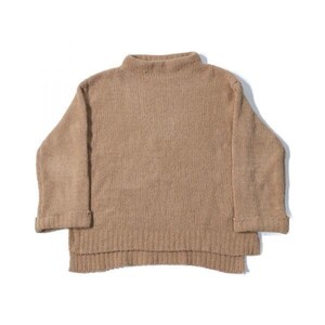 《良品!!◎》ITEMS URBAN RESEARCH アーバンリサーチ★モックネックニットセーター/ブラウン茶/サイズF(MW182)◆S60