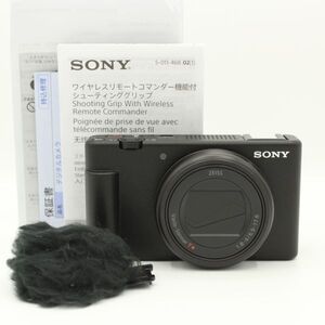 ≪ほぼ新品≫ SONY VLOGCAM ZV-1M2 B ブラック #20241222-1215