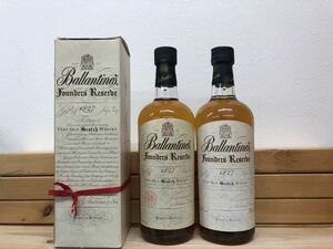 バランタイン ファウンダーズ リザーブ 2本セット Ballantine