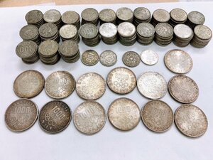 【銀貨大量】東京オリンピック 稲穂 1387 g (1000円 13枚 100円234枚 36.400円分） 変色有 品位保障 【AJ007】