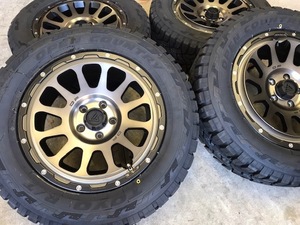 4本セット DELTA FORCE OVAL オーバル 17x7.0J 5/114.3 +32 MSP TOYO トーヨー オープンカントリー R/T 225/65R17 BL ハリアー RAV4