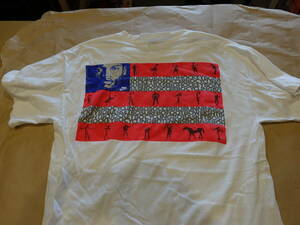 90ｓVINTAGE NIKE T-shirts　BO　JACKSON【stars and stripes】　銀タグ　米国製　size　L