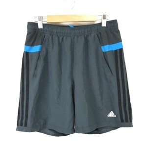 タグ付き新古品★アディダス/adidas★ショート/ハーフパンツ【メンズM/グレー】ランニング/サッカー/裏地メッシュ/短パン/ズボン◆BH785