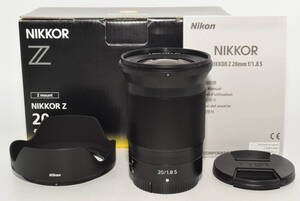 【特上品】Nikon 単焦点レンズ NIKKOR Z 20mm f/1.8 S Zマウント フルサイズ対応 Sライン NZ20 1.8　#7623