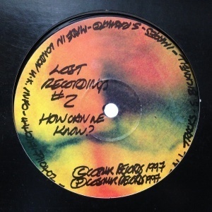 12inchレコード STEVE BICKNELL / LOST RECORDINGS #2 - HOW CAN WE KNOW?