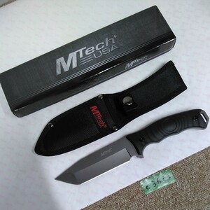 c3613　 送料600円 　MTech USA　シースナイフ　USA DESIGN MT-20-70 アウトドア バーベキュー BBQ 薪割り 枝切り