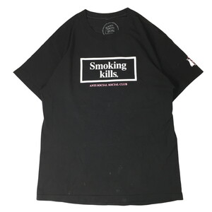 ANTI SOCIAL SOCIAL CLUB x FR2 Smoking Kills Tシャツ L