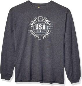 レア・Carhartｔカーハート　Made in the USA LS Tee　　★即決★