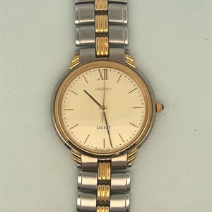 SEIKO セイコー　腕時計　軽くて使いやすいLUSENT クォーツ 稼働品