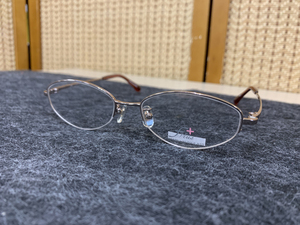 未使用品 Flair/フレアー メガネフレーム FP-3018 日本製 ピンク系 眼鏡 メガネ アイウェア チタン 札幌市