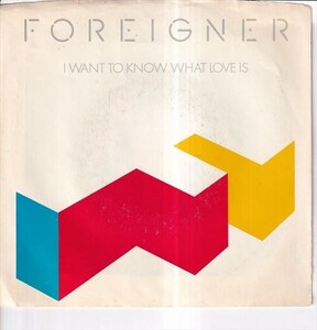 Foreigner - I Want To Know What Love Is / Street Thunder (Instrumental) (A) RP-Y357