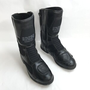 IXS/イクス☆GORE-TEX/ライディング/バイクブーツ【43/27.5-28.0黒】プロテクター付/オンロード/オフロード/Leather/Boots/shoes◇bWB114-4