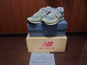 新品未使用　国内正規品　ALPHA INDUSTRIES x NEW BALANCE ML574