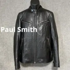 Paul Smith ポールスミス　シングルレザージャケット　シングルライダース