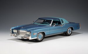 Stamp Models 1/18 1978年モデル キャディラック CADILLAC ELDORADO BIARRITZ 1978 - MEDITERRANEAN BLUE MET ブルーメタリック