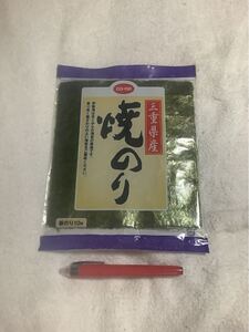 板海苔　焼のり　三重県産　海苔　10枚入　1袋　cope 仕入除500円超10％オマケ　多い程得　送料負担別各1〜10出品　賞味2025/07 在庫2袋