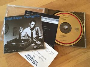 【24K Gold CD】Donald Fagen / The Nightfly／ドナルド・フェイゲン／ナイトフライ (Warner Bros. Records : 43XD-2003)