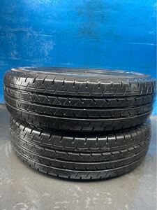 【YOKOHAMA BluEarth VAN RY55 ヨコハマ】《195/80R15 107/105N LT》21年製【送料無料※一部地域有料】中古タイヤ2本◆バリ山◆ 