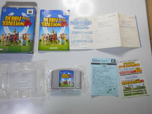 清掃動作品 ダービースタリオン 64（DERBY STALLiON 64 ダビスタ ソフト カセット 任天堂 NINTENDO64 ニンテンドー64 N64