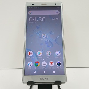 Xperia XZ2 SOV37 au リキッドシルバー 送料無料 即決 本体 c05593