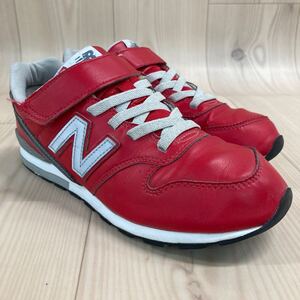 GFK7 NEW BALANCE 996 ニューバランス996 レザーシューズ カジュアルシューズ ランニングシューズ レッド メンズ 23.5cm