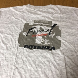 ポテンザPOTENZA F1 Tシャツ　F コットン　レース　カー用品　メンテナンス　21-0605-11