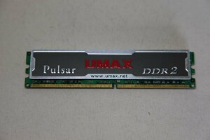 UMAX Pulsar DCDDR2-800 DIMM,2GB,DDRII800,128X8,CL5★853