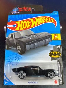 ホットウィール HOTWHEELS BATMOBILE BATMAN バットマン バットモービル 4/5 1st グレーホイール