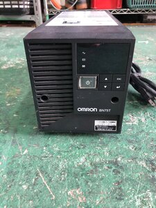 １円スタート　【中古品】　オムロン/無停電電源装置　UPS　(BN75T)　　【送料　着払い】