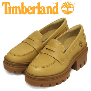 Timberland (ティンバーランド) A2ME6 EVERLEIGH LOAFER SHOE エヴァーリーローファーシューズ レディース Wheat TB497 US7.5-約24.5cm