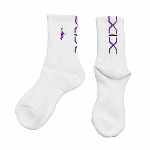 1610544-InThePaint/バスケットソックス PANEL SOCKS 定番ソックス ブラックソックス/2