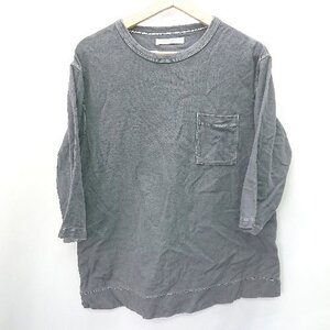 ◇ JOURNAL STANDARD 半袖 Ｔシャツ サイズM ダークグレー ホワイト メンズ E