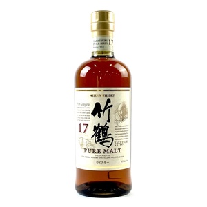 【東京都内限定お届け】 ニッカ NIKKA 竹鶴 17年 ピュアモルト 700ml 国産ウイスキー 【古酒】