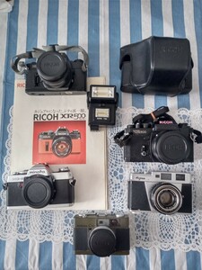 【中古・動作不良・送料無料】RICOH他カメラ色々。要修理、部品取り等に。