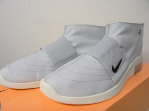 NIKE × AIR FEAR OF GOD MOC “pure platinum” AT8086-001 28cm US10 海外正規店FOOTDISTRICT購入 海外正規品 ダブルBOX発送 未使用 FOG