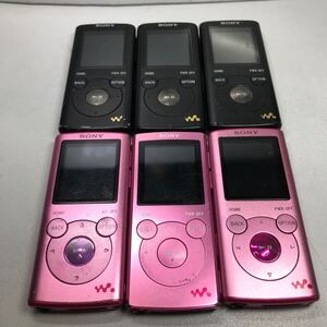 SONY WALKMAN NW-E052×4個、E053×1個、E062×1個(ジャンク)