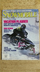 SNOWMOBILE Magazine 1991 11月号