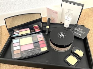 CHANEL シャネル 化粧品 各種 まとめ パレット ファンデーション フェイスパウダー マスカラ など 試供品含む